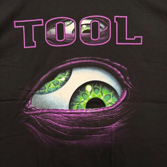 Tool Aenima CD Back Cover Eye Progressive Metal Band Tee XL - Picture 2 of 4